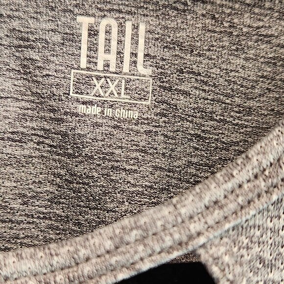 NWOT TAIL Activewear Julieta Top - Grey - XXL - Picture 5 of 8